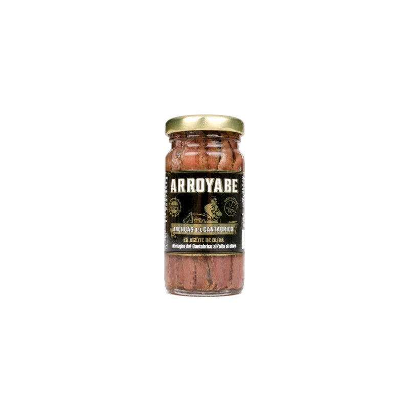 ACCIUGHE DEL CANTABRICO “ARROYABE” vaso 100g