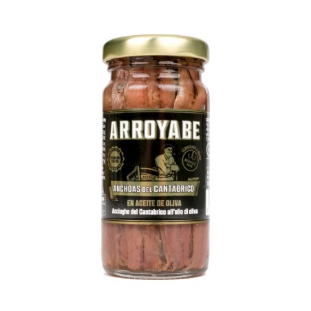 ACCIUGHE DEL CANTABRICO “ARROYABE” vaso 100g
